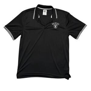 Raiders NFL Team Apparel Men's Polo Shirt black Size XL